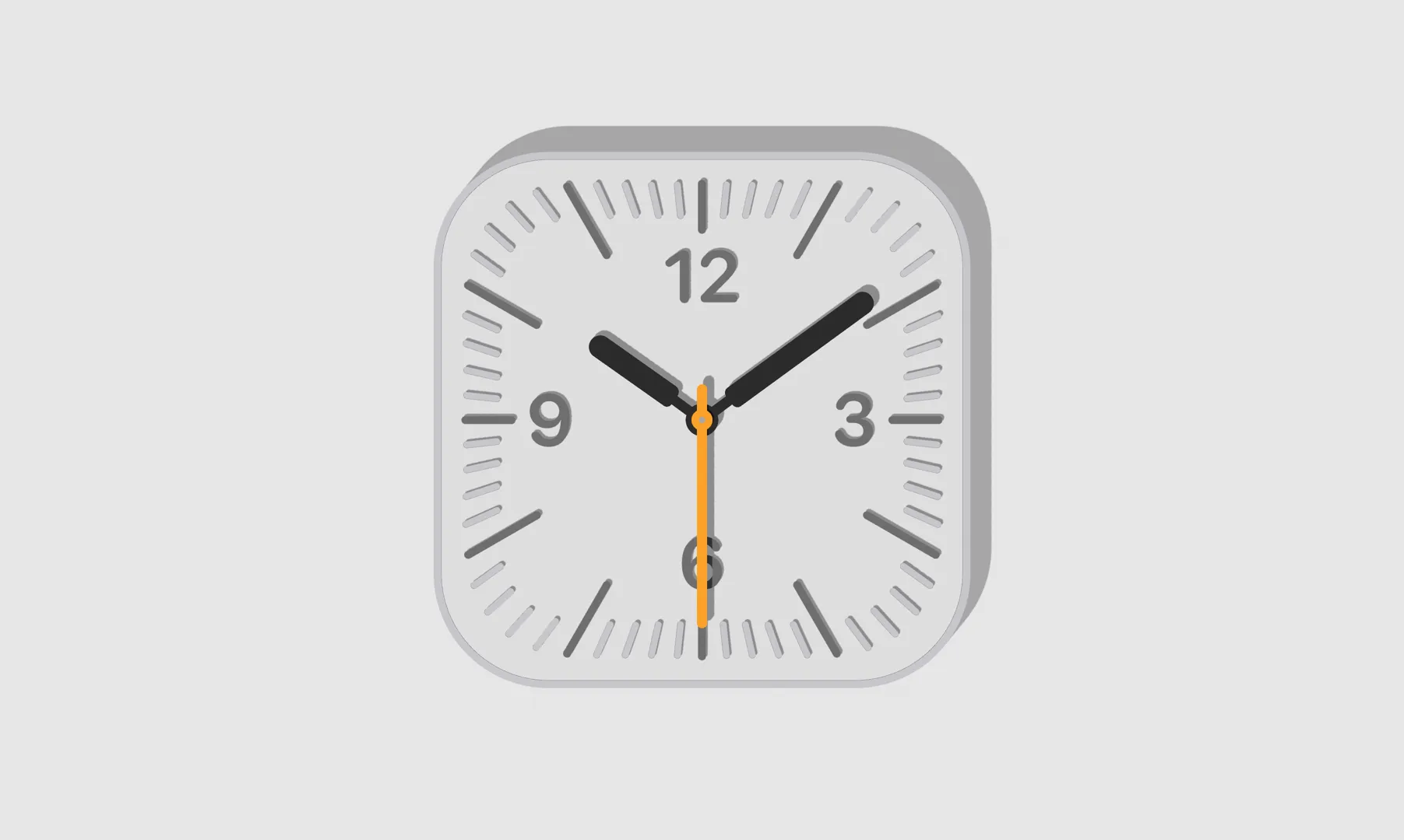Настінний годинник Apple Widget